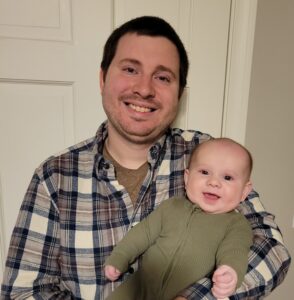Marshall and his son, Conrad